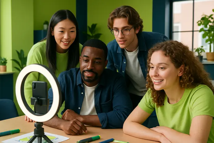 אסטרטגיית יצירת תוכן בטיקטוק