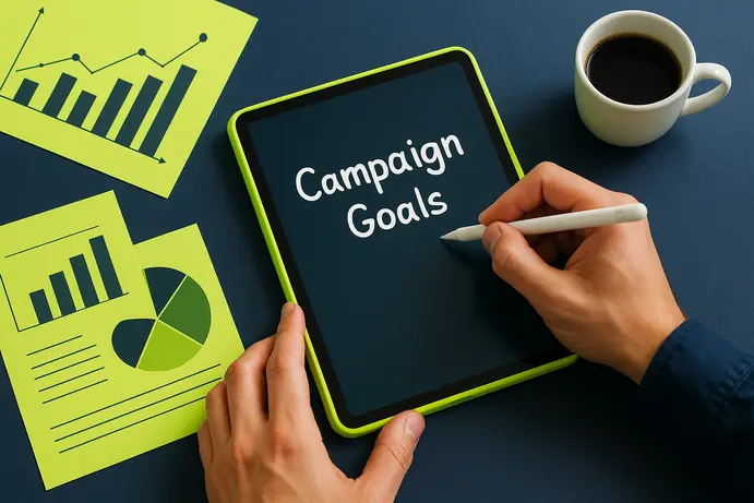 הגדרת מטרות לקמפיין בטיקטוק