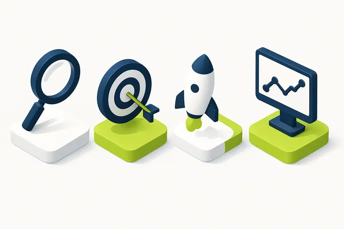 שלבי ביצוע לניהול מוניטין ובניית אתר