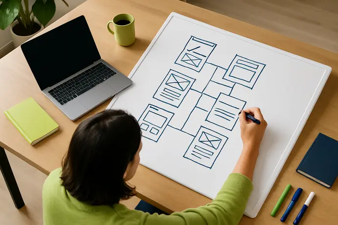 תהליך תכנון אתר וורדפרס לעסקים