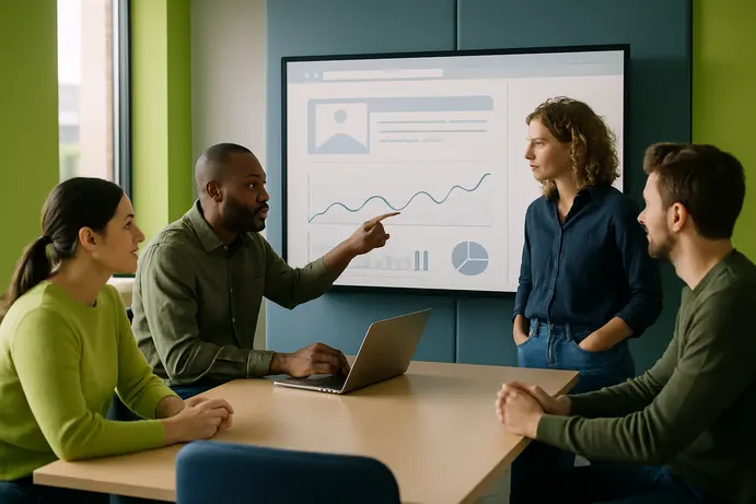 אסטרטגיית יישום לבניית אתר מקצועי